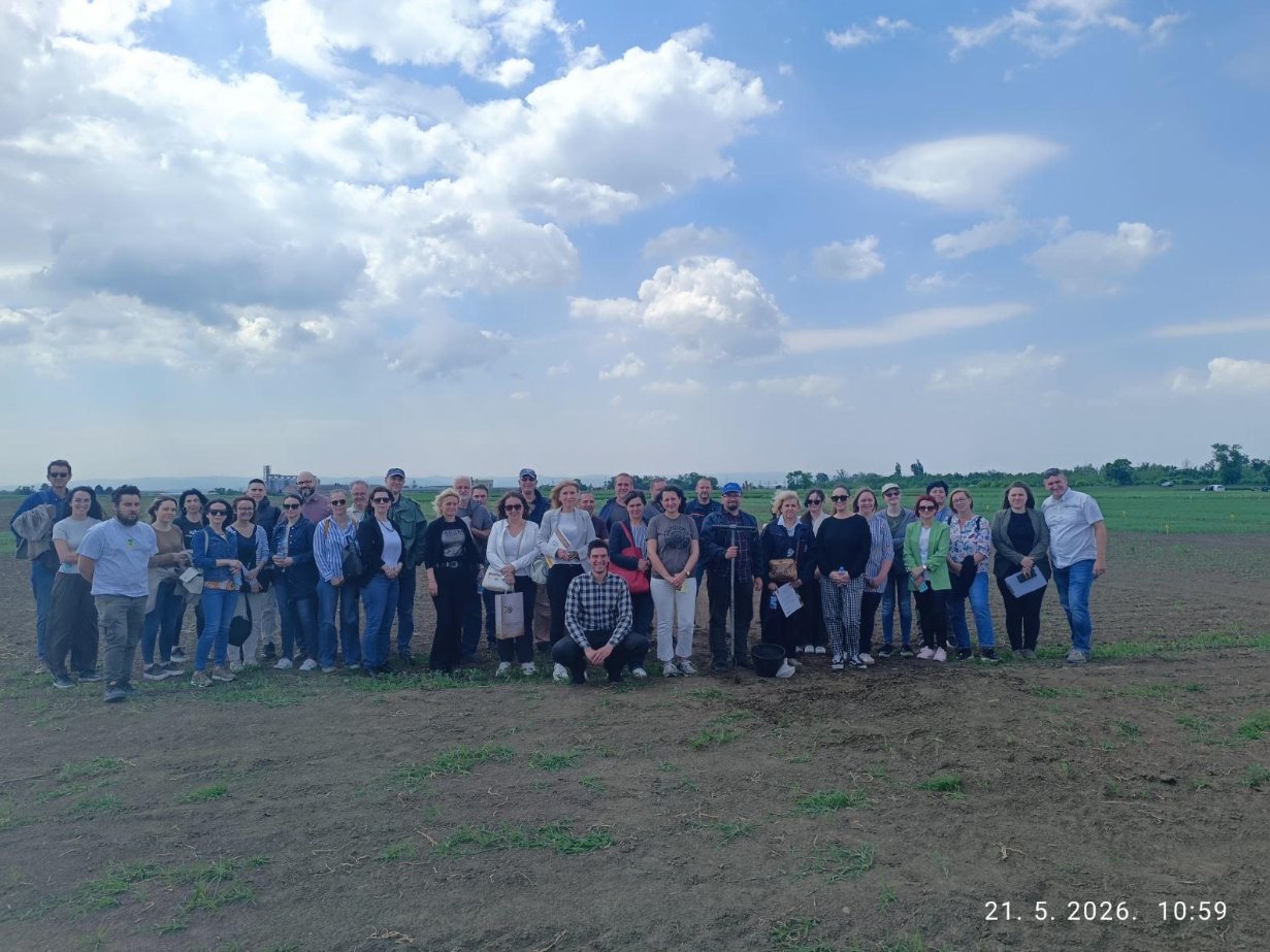 Serbia demo event group photo
